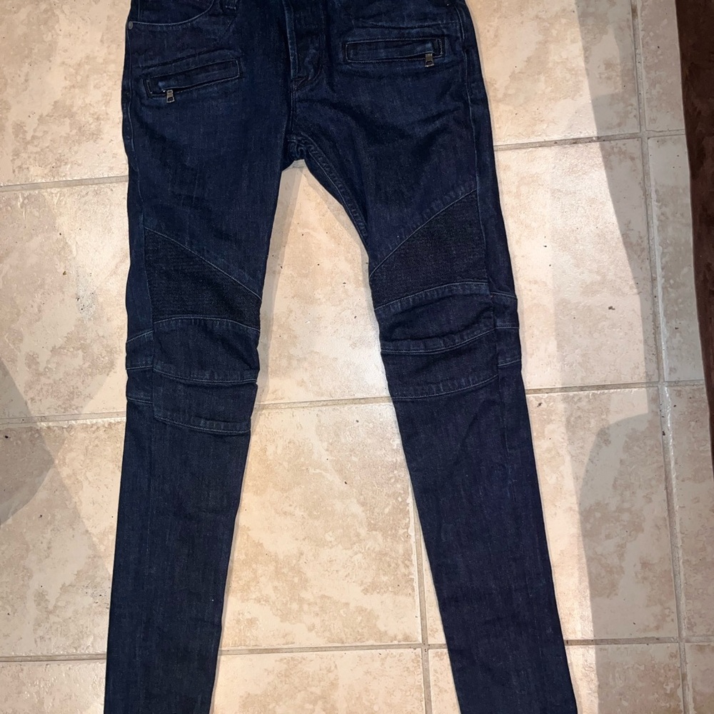 Men's Navy Skinny Jeans